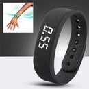 Smart LED Waterproof Wristband with Pedometer & Vibration Alarm
